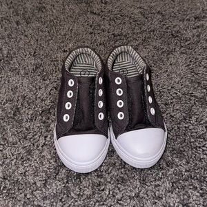 Cat & Jack Boys Toddler Gray Slip on Sneakers